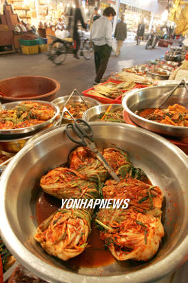 김치파동, 재래시장도 영향
