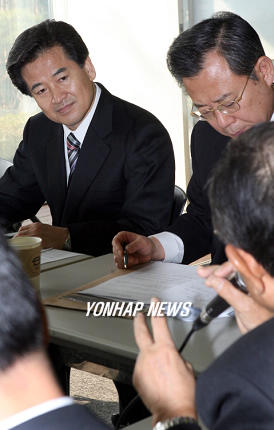 극장업계 대표 만나는 정동영 의장