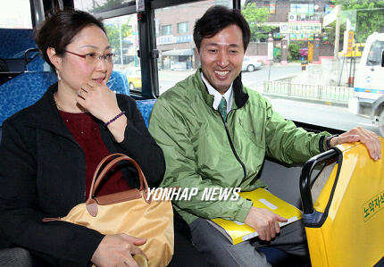 오세훈 후보 은평공영차고지 방문