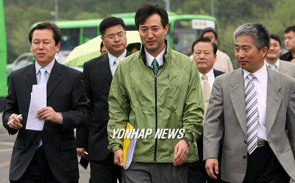 오세훈 후보 은평공영차고지 방문