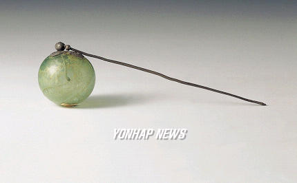 백제 은자루유리공