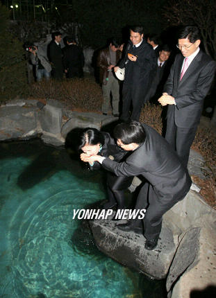이천 하이닉스 방문한 국회의원들