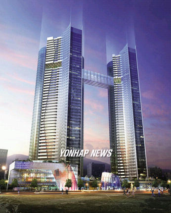 미림 아파트 투시도