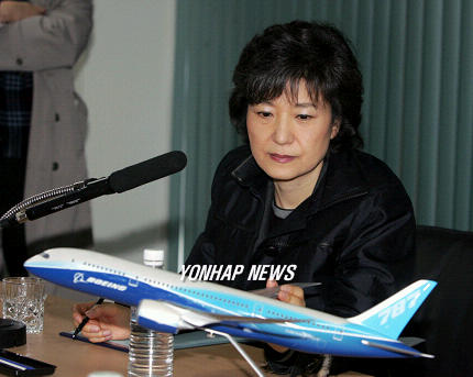 박근혜 전 대표 전주 첨단산업단지 방문