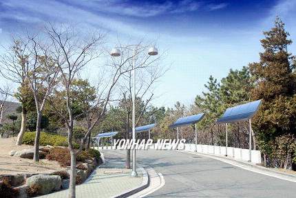 부산민주공원 태양광 발전소 조감도