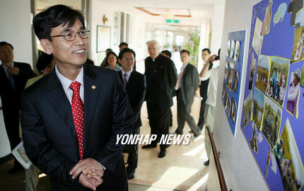 유시민 장관 성이시돌요양원 방문