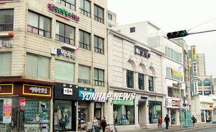 간판 정리된 의정부 중앙로