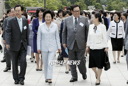 권여사, 예술의 전당서 클래식공연 관람
