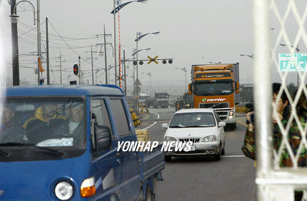 활발한 남북물류 이동