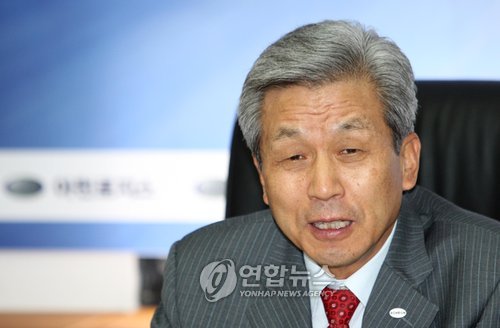 김윤규 아천세양건설 회장 기자간담회