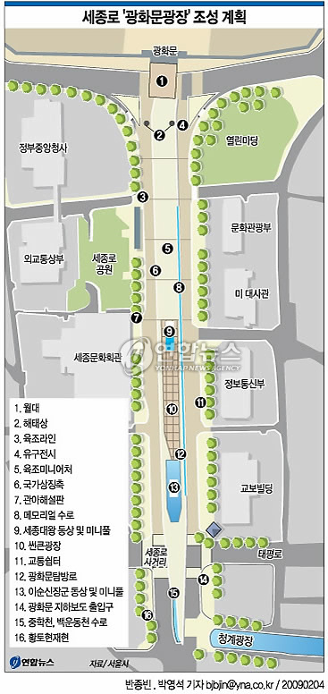 광화문광장 `청사진 나왔다