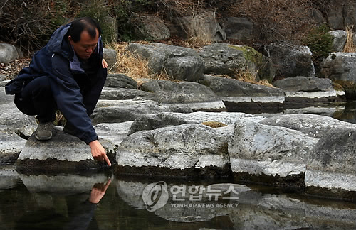 황지연못 말라간다