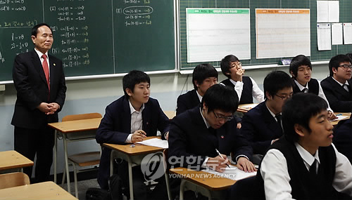 안병만 장관 춘천방문