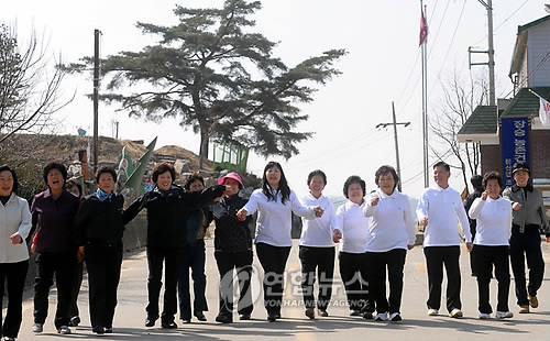 춘천 시골마을서 `이웃사랑 달리기