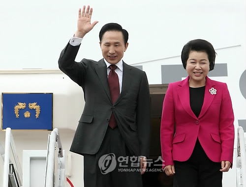 이 대통령 귀국