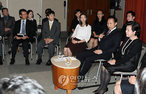 李대통령, UN 한국인 직원 등 격려