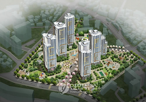 성은 아파트 투시도