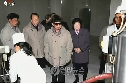 김정일, 강계시 산업시설 시찰