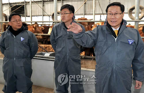 울주군수 구제역 방역 철저 기해야
