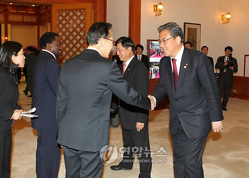 국빈만찬 참석한  박진 외교통상통일위원회 위원장