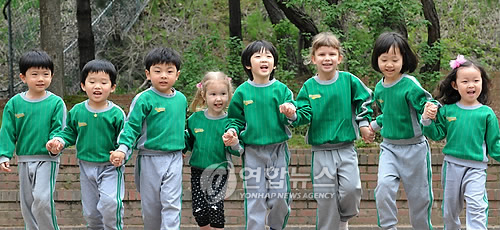 어린이 어른들의 비타민