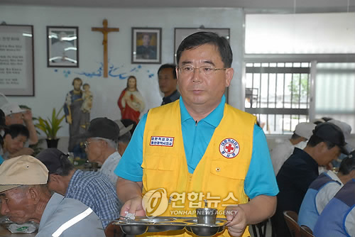울산 대기업 공장장님 틈만 나면 급식봉사