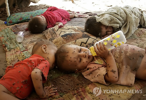 홍수가 할퀴고 간 파키스탄의 참상