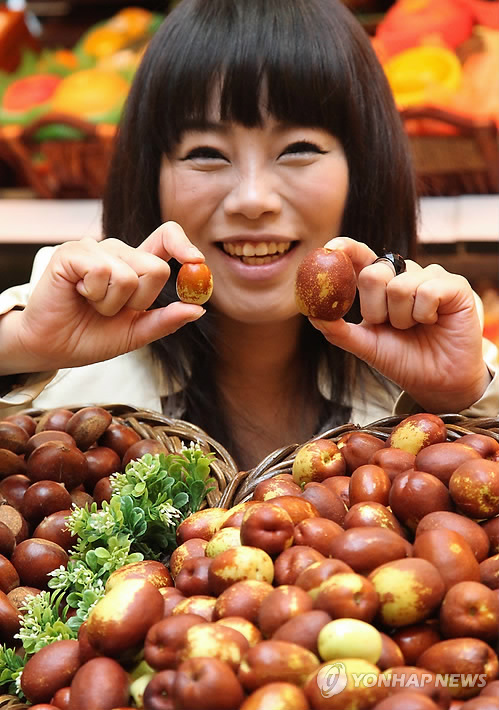 가을 향기 솔솔, 명품 밤.대추 나왔어요!