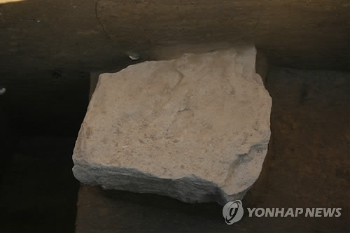 한성백제 최초 적심시설 건물
