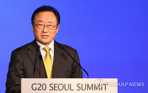 <G20>환영사하는 사공일 위원장
