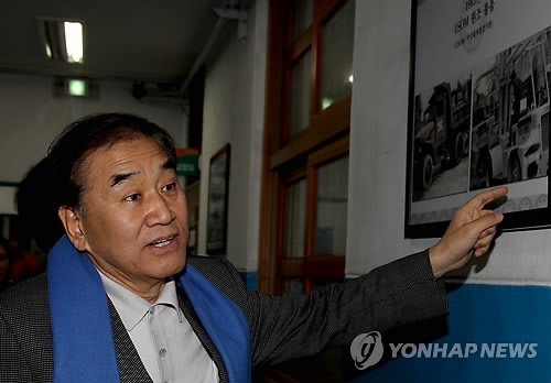 특임장관, 한양공고 방문