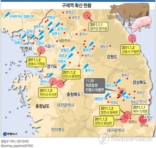 이번엔 천안.. 충남도 구제역 재발에 허탈