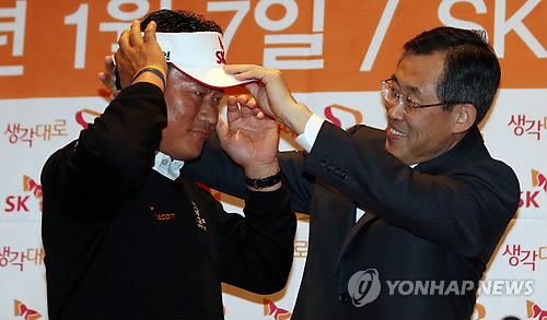 SK텔레콤, 최경주 메인스폰서 계약