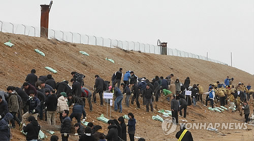 수도권매립지에 나무를 심자