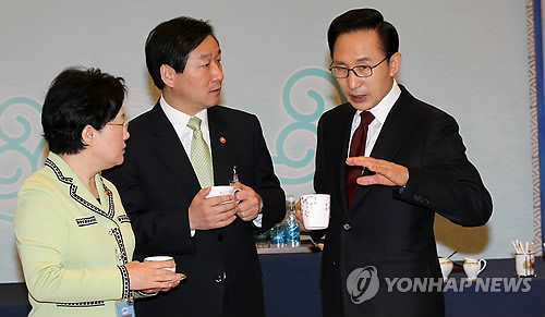 지시하는 李대통령