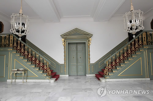 네덜란드 여왕이 사는 보쉬궁 내부