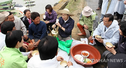 막걸리 새참
