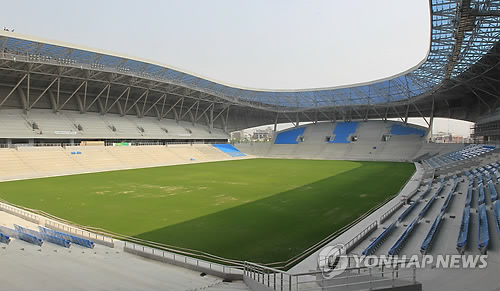 진행 불투명 인천 숭의운동장 도시개발사업