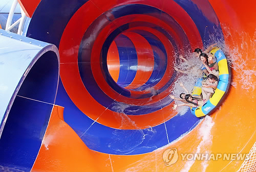오션월드 신규 물놀이 시설 슈퍼S라이드