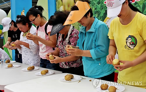 <카메라뉴스> 즐거운 옥천농산물잔치