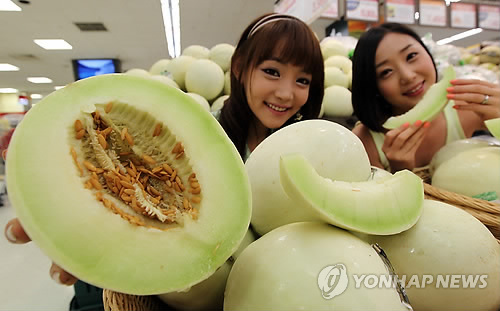 과일값 부담될땐 허니듀 메론!