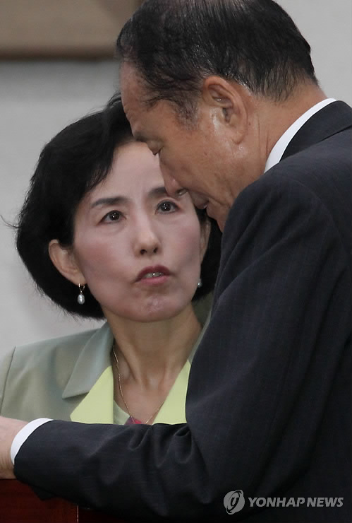 이상득 의원과 박선영 의원