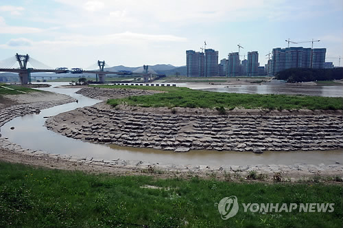 금강 세종지구 자연수로형 어도