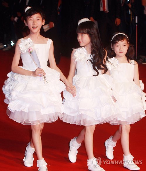 부산영화제 찾은 세자매