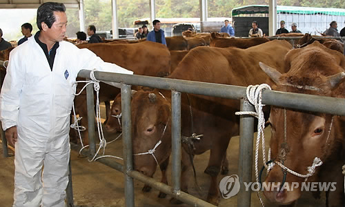 울주군의원 울산 가축시장도 현장체험
