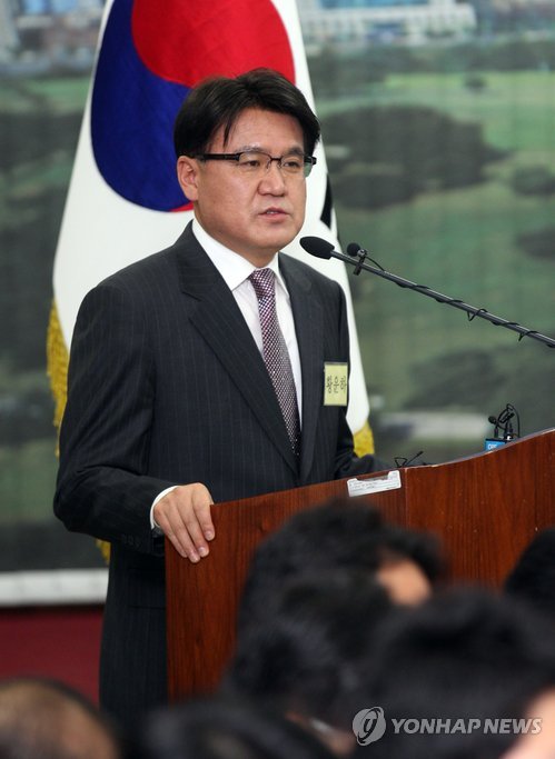 모두발언하는 송파서장