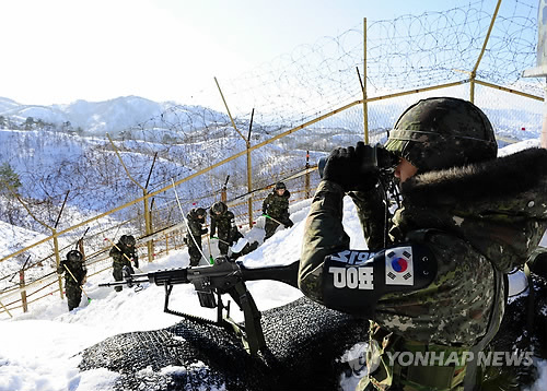 육군 22사단, 폭설과의 전쟁 GOP 이상무