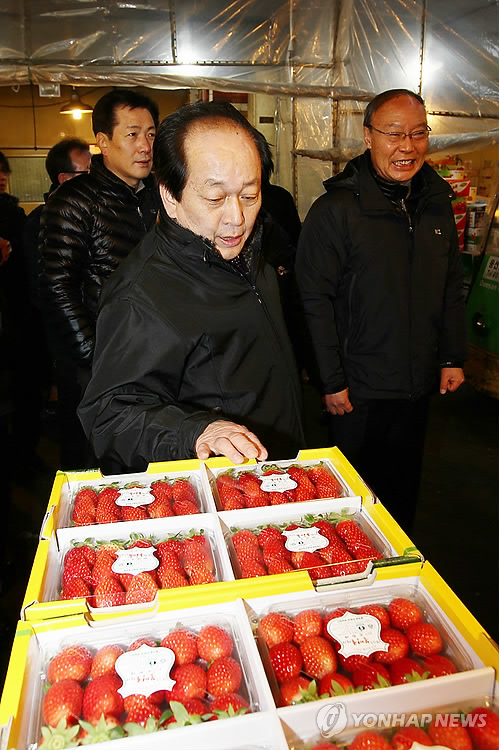 서규용장관, 설 명절 대비 농수산물 물가 및 민생 점검
