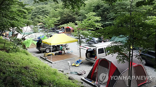 금산 자연 오토캠핑장