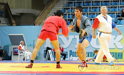 러시아 대통령컵 출전한 한국 삼보